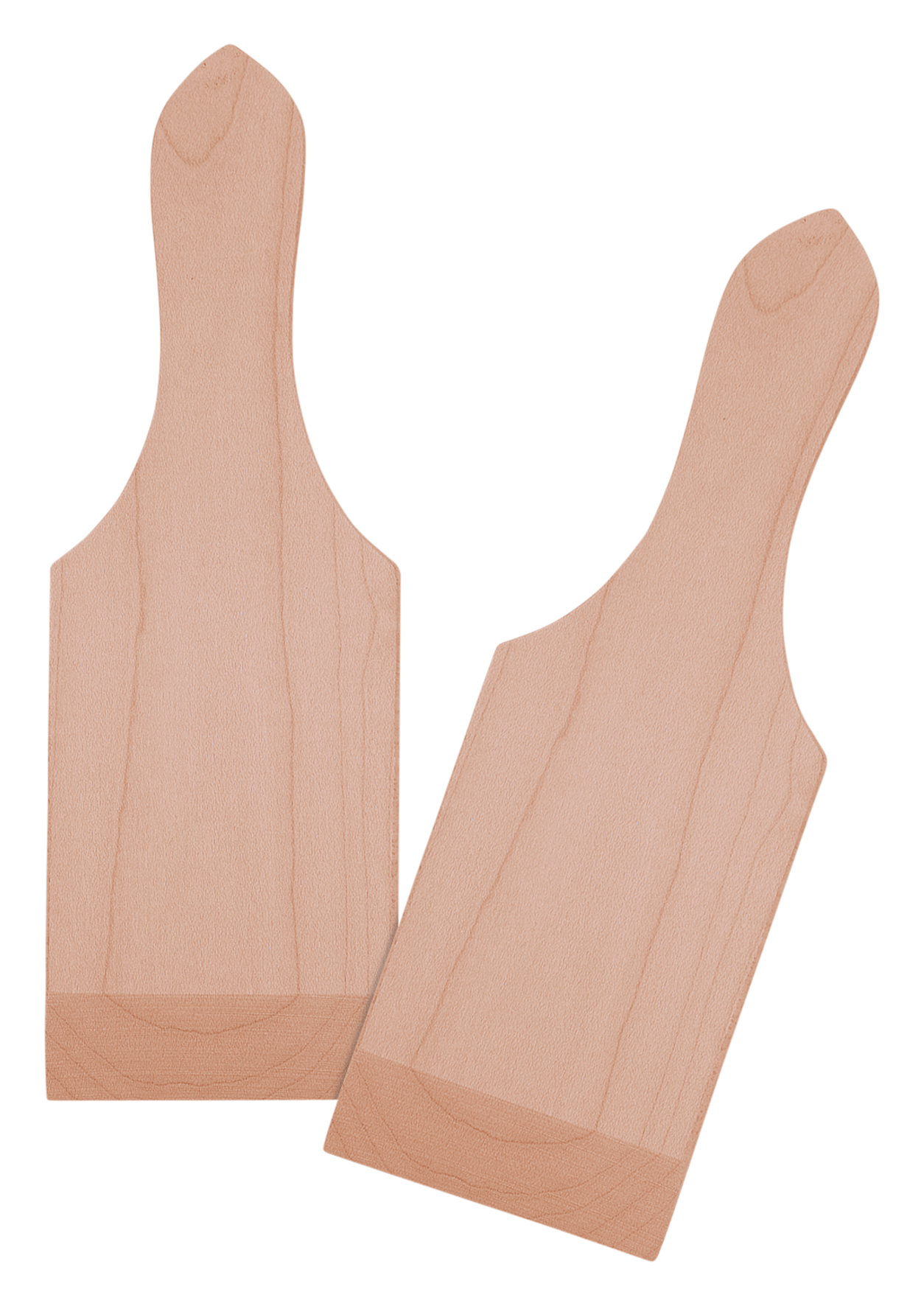 Holzbrettchen 2er Set 6x18 cm Holzbrettchen 2er Set 6x18 cm