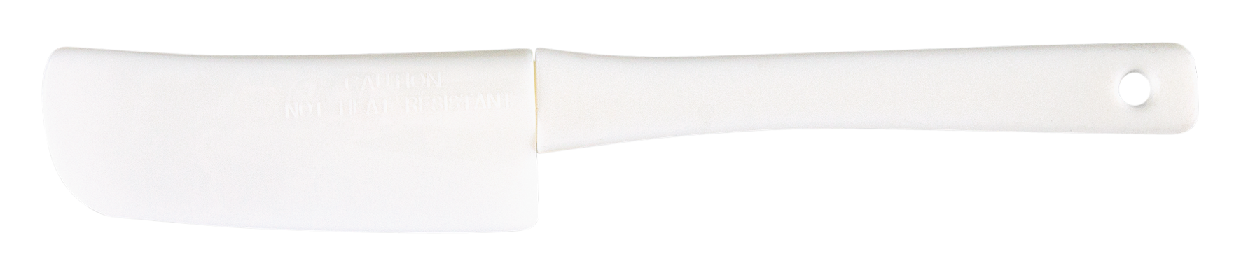 Teigschaber Mini 15 cm weiss