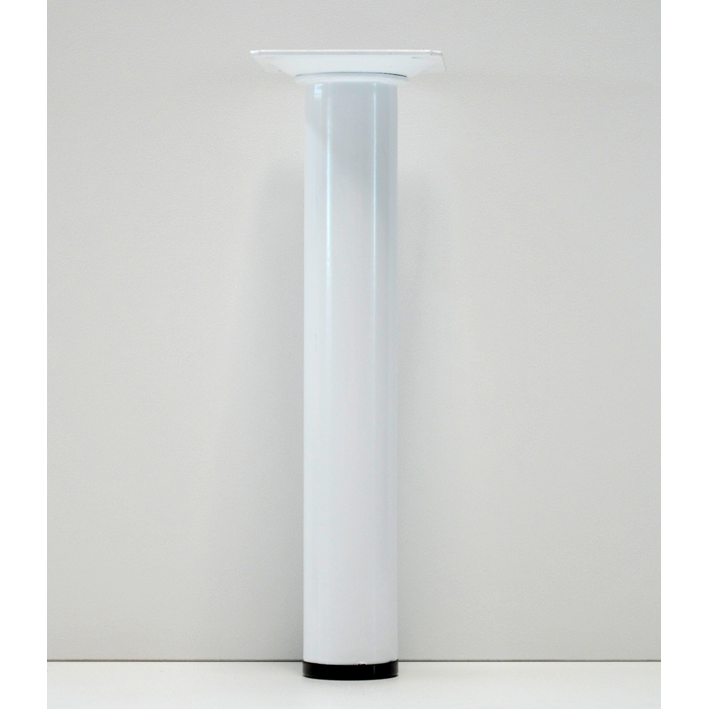 Möbelfuss ø 30 weiss 30 cm Möbelfuss ø 30 weiss 30 cm