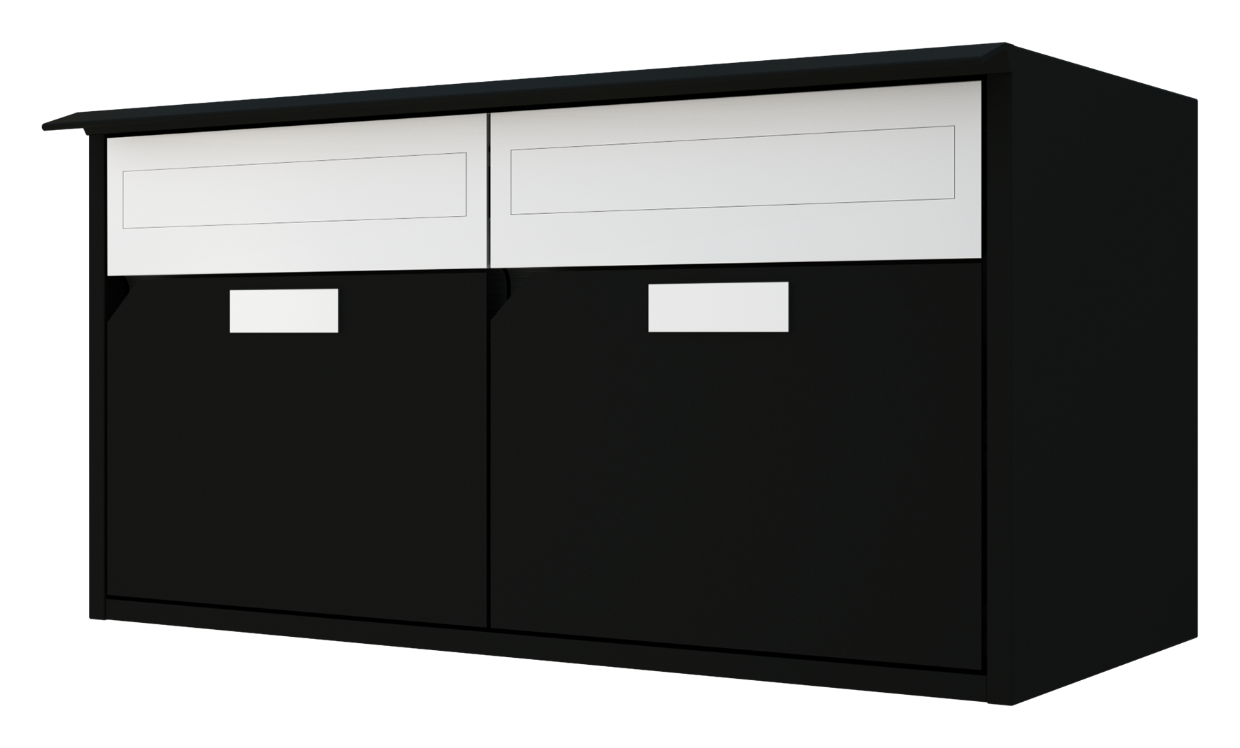 Briefkasten Alu 300 2-N,SW,FF