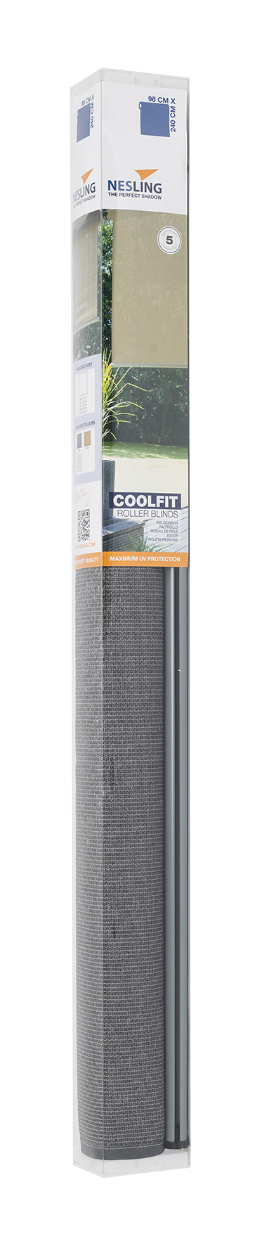 Rollo Coolfit grey 2.4x0.98m