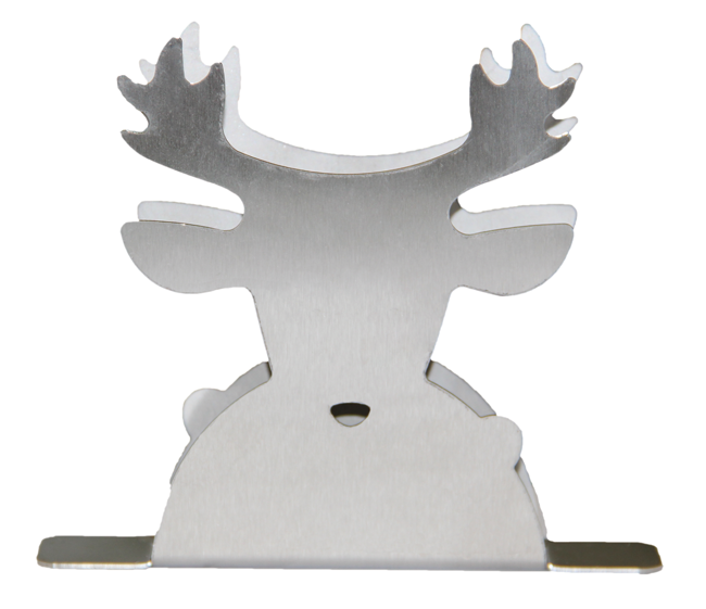 Serviettenhalter Hirsch Inox