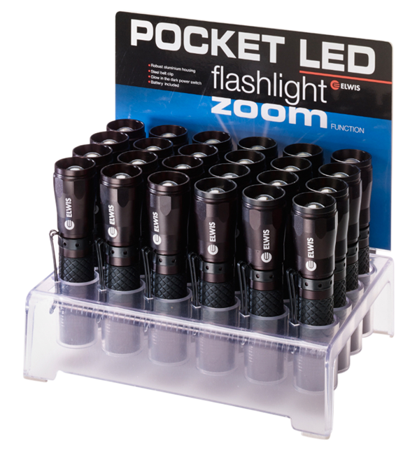 LED-Taschenlampen Display P60