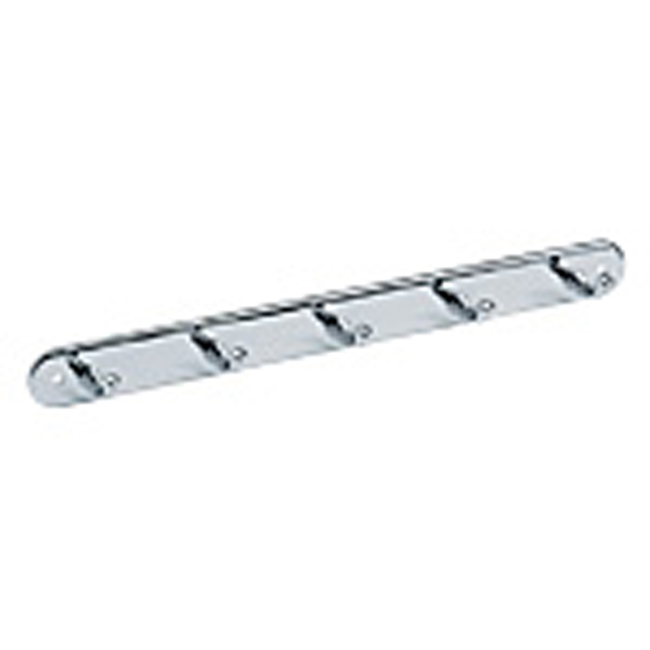 Hakenleiste mit 5Haken weiss
