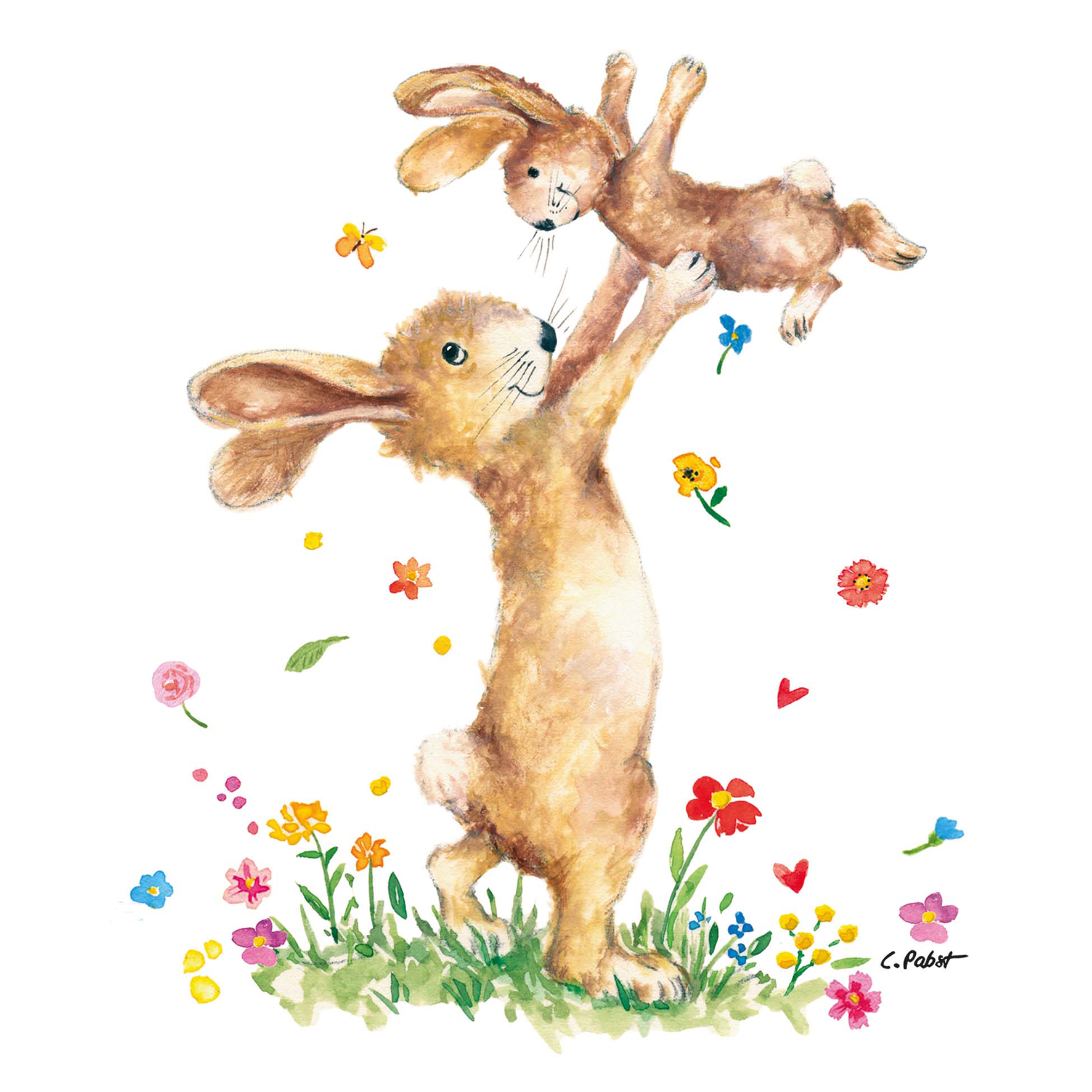 Servietten Hey Easter