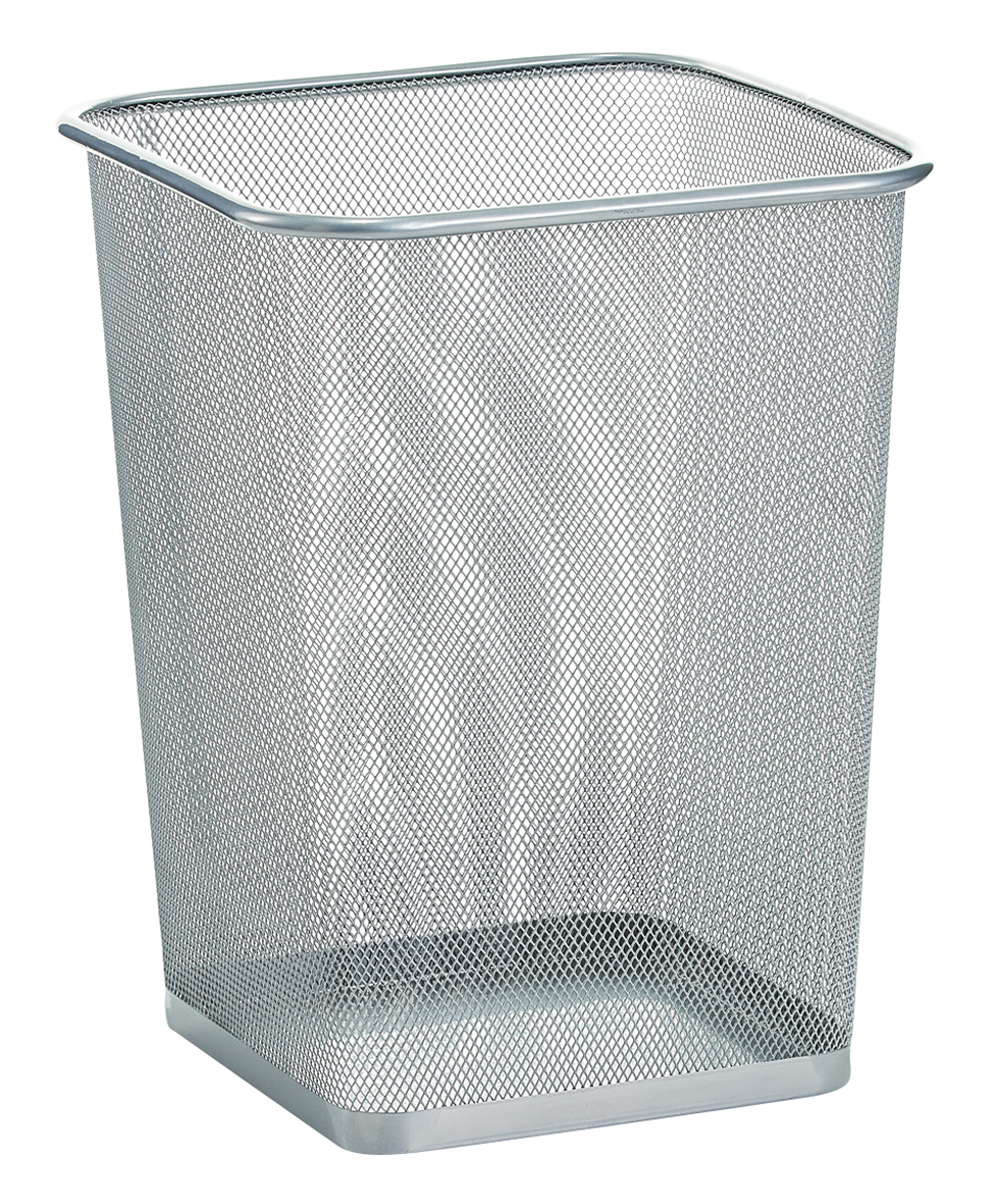 Papierk.Mesh silber26.8x26.8cm