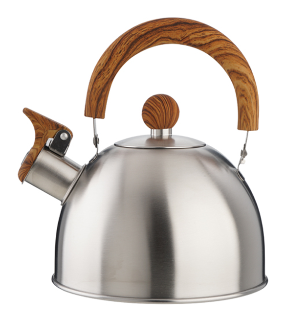 Flötenkessel Inox Holzeffekt