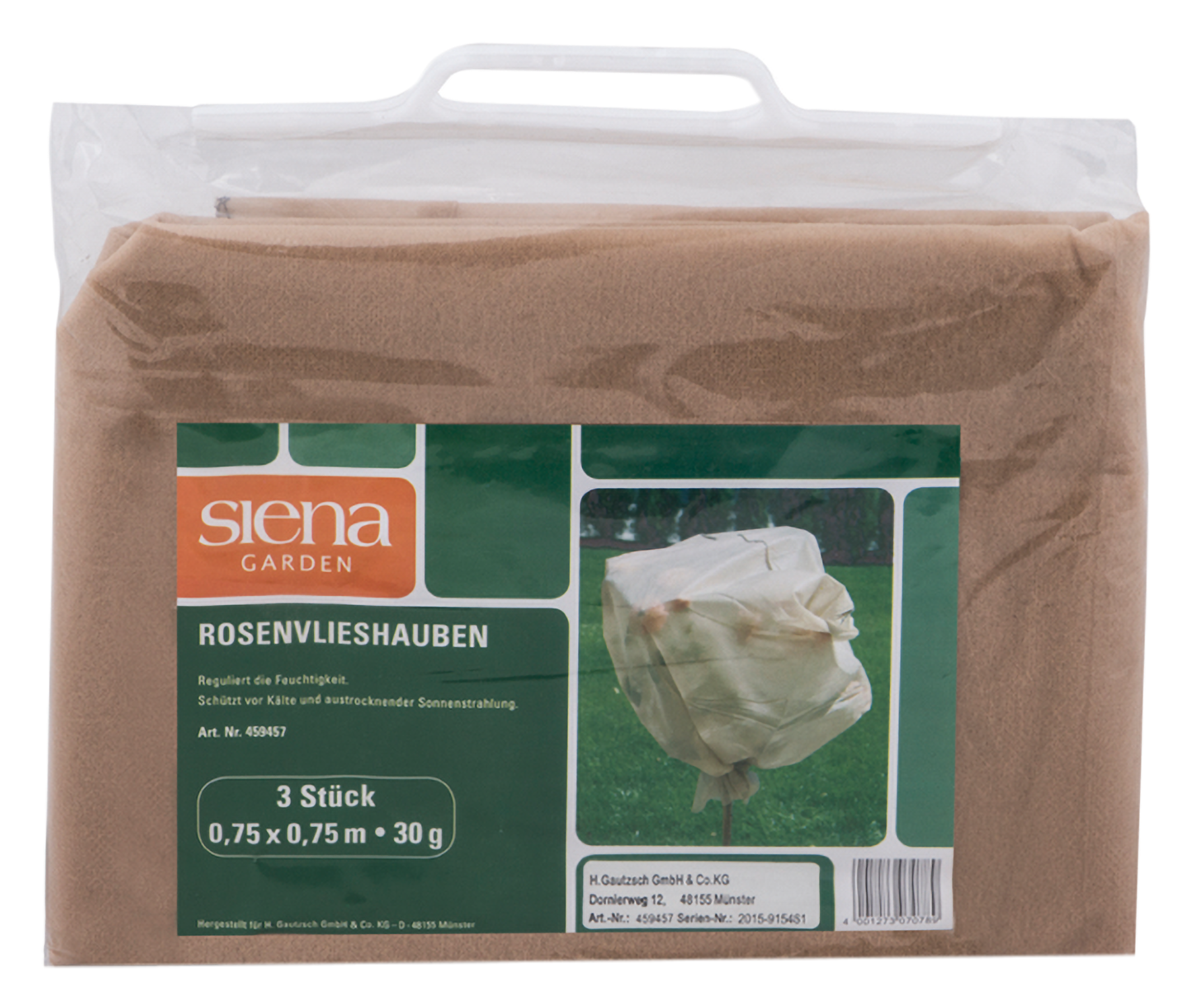Rosenvlieshaube 75x80 cm 5 Stk Rosenvlieshaube 75x80 cm 5 Stk