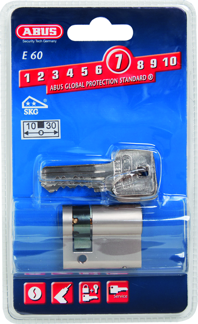 Halbzylinder E60NP 10/30