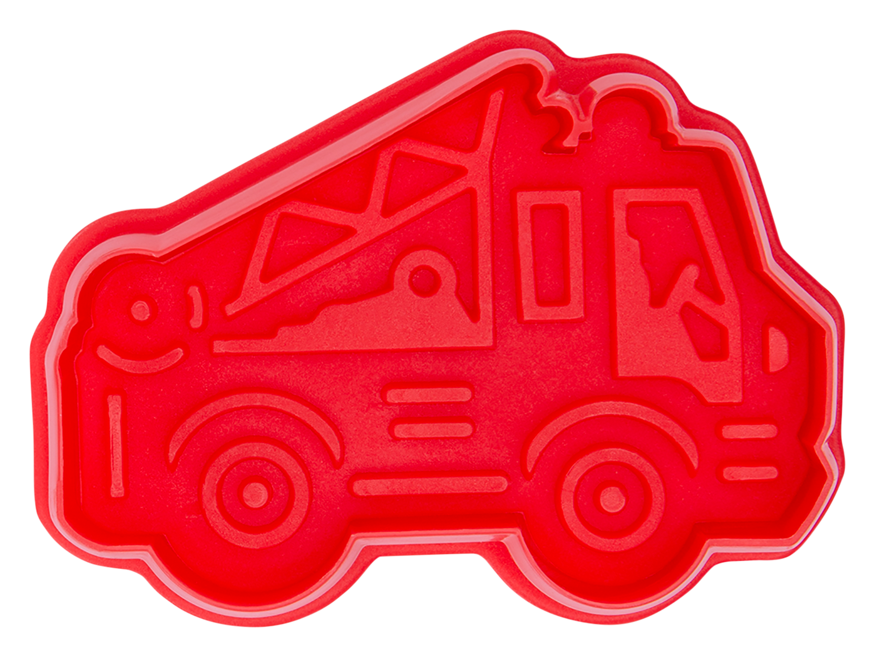 Ausst. Feuerwehrauto 6.5cm rot