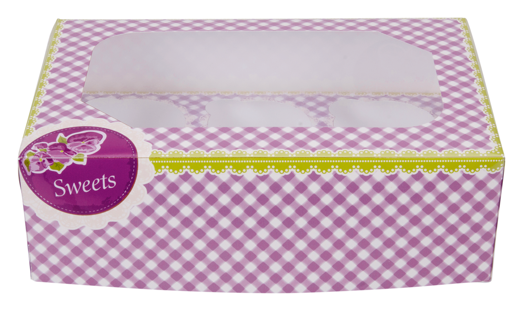 Cupcakebox Sweets 2x6 Stück