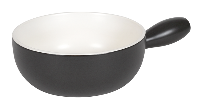 Fonduecaquelon ø 23 cm sw/cr Fonduecaquelon ø 23 cm sw/cr