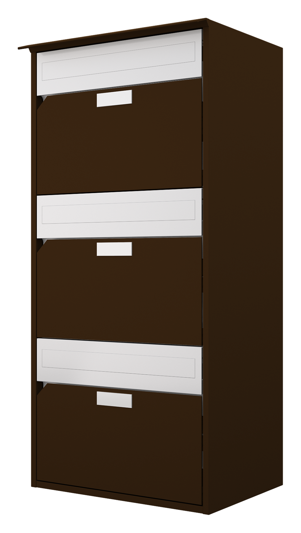 Briefkasten Alu 400 3-Ü,DB,FF Briefkasten Alu 400 3-Ü,DB,FF