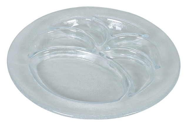 Bourguignonne Teller Glas 6St. Bourguignonne Teller Glas 6St.