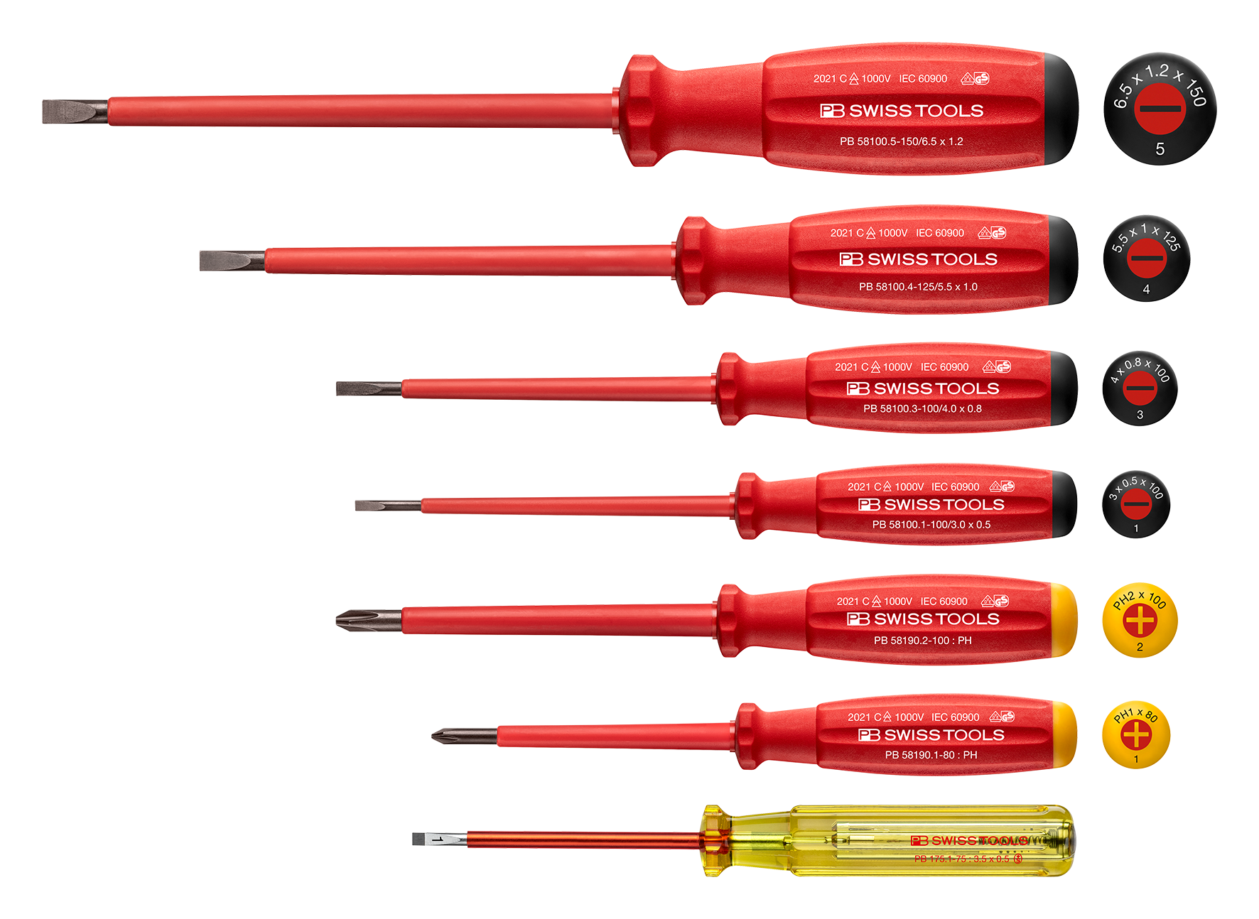 Schraubenzieherset PB 58541CBB