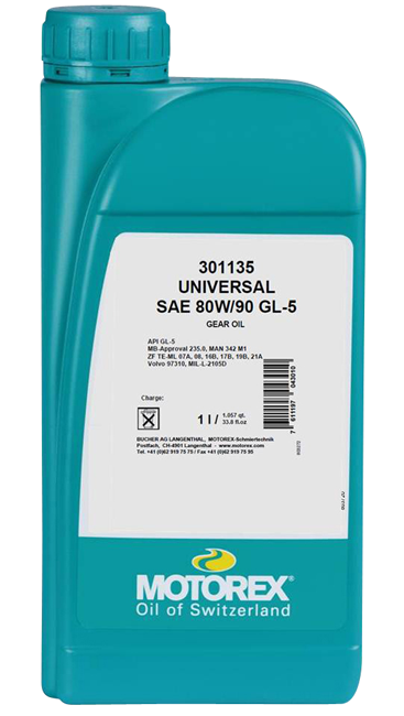 Gear Oil Univ SAE 80W/90 1l