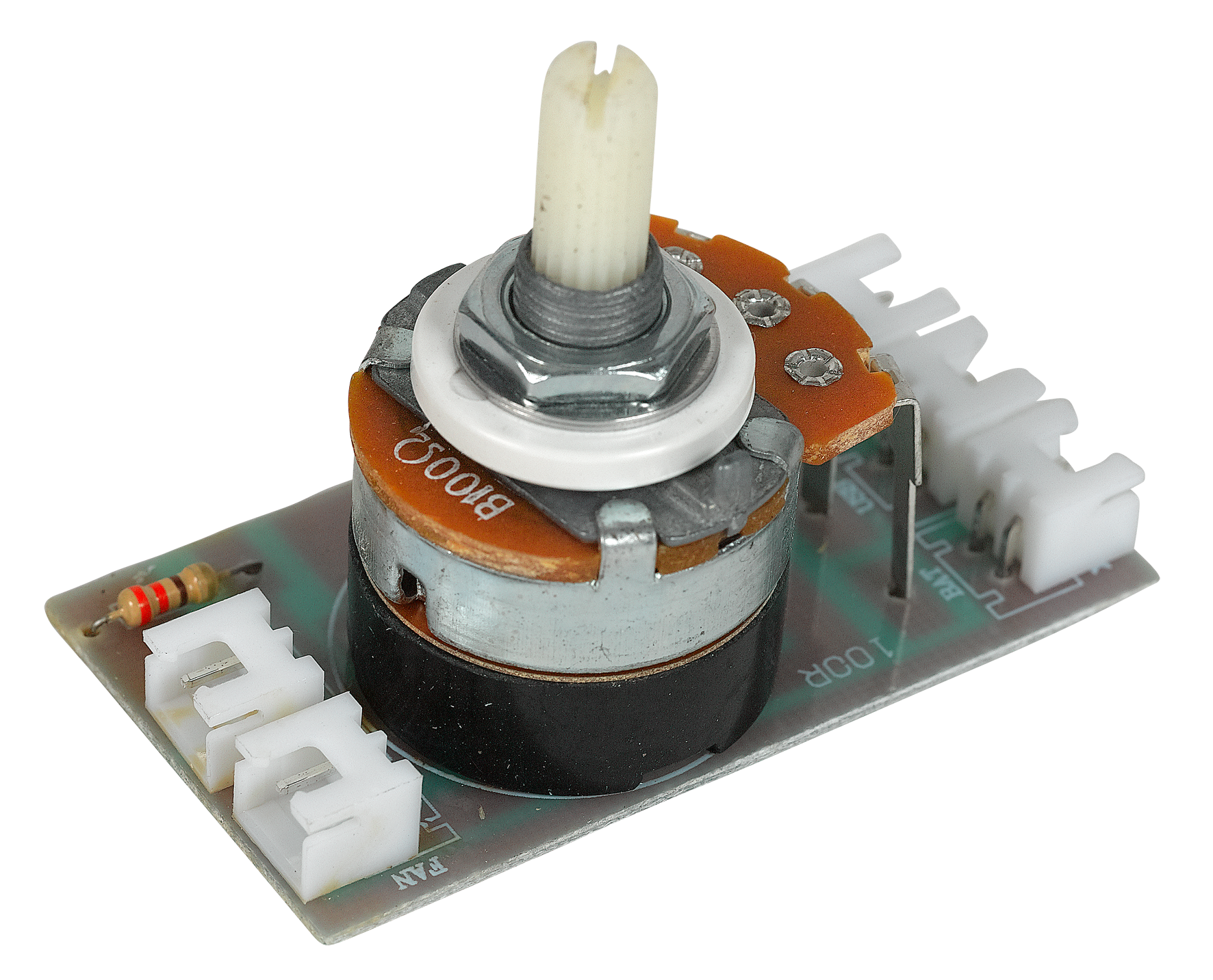 Platine mit Potentiometer Platine mit Potentiometer