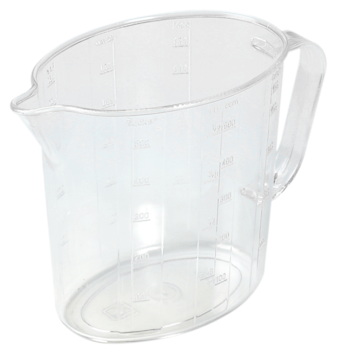 Messbecher transparent 0.5l