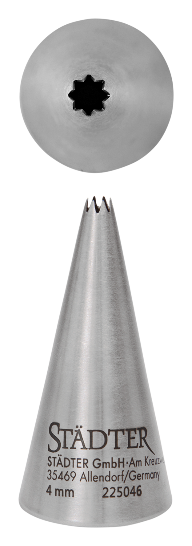 Sterntülle 4 mm gross Sterntülle 4 mm gross