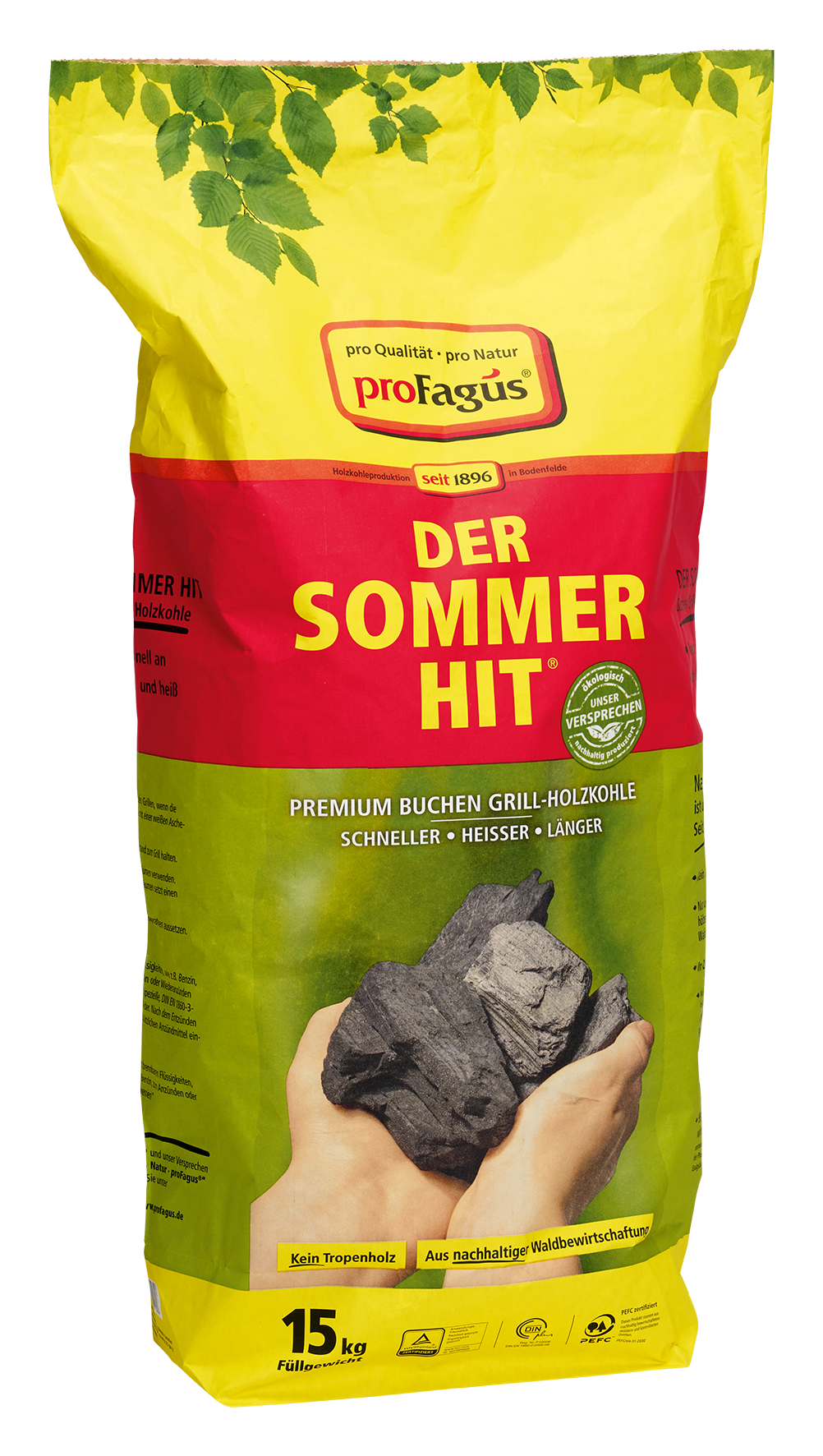 PROFAGUS Holzk Sommerh 15 kg