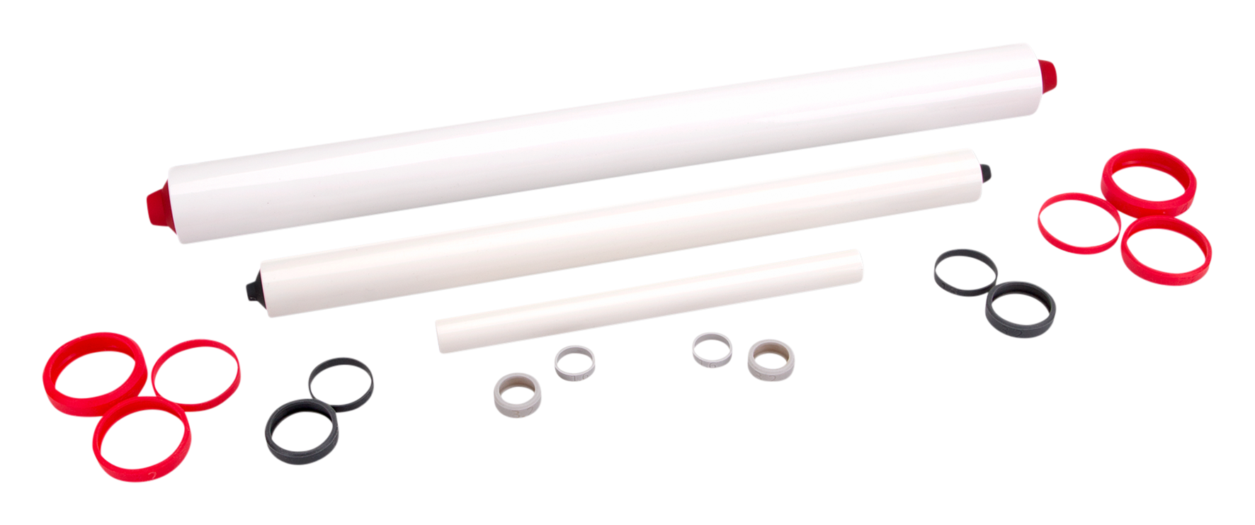 Ausrollstab 3-in-1 weiss