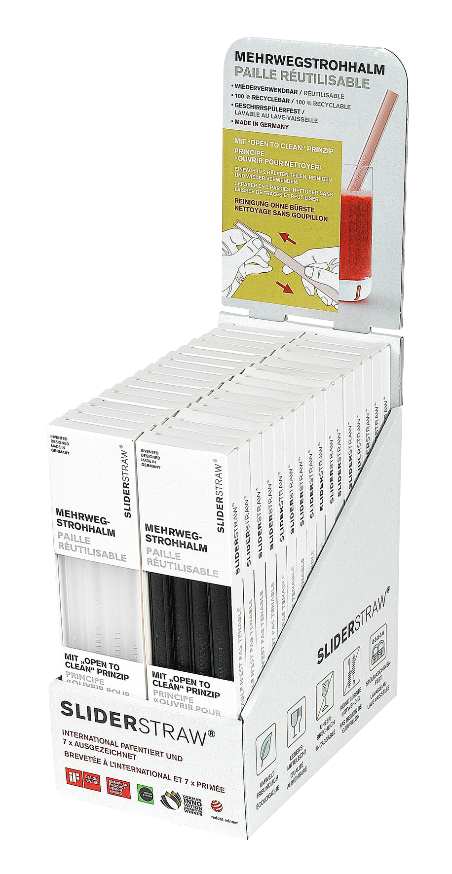 Trinkhalme sw 32Set 21.5cm