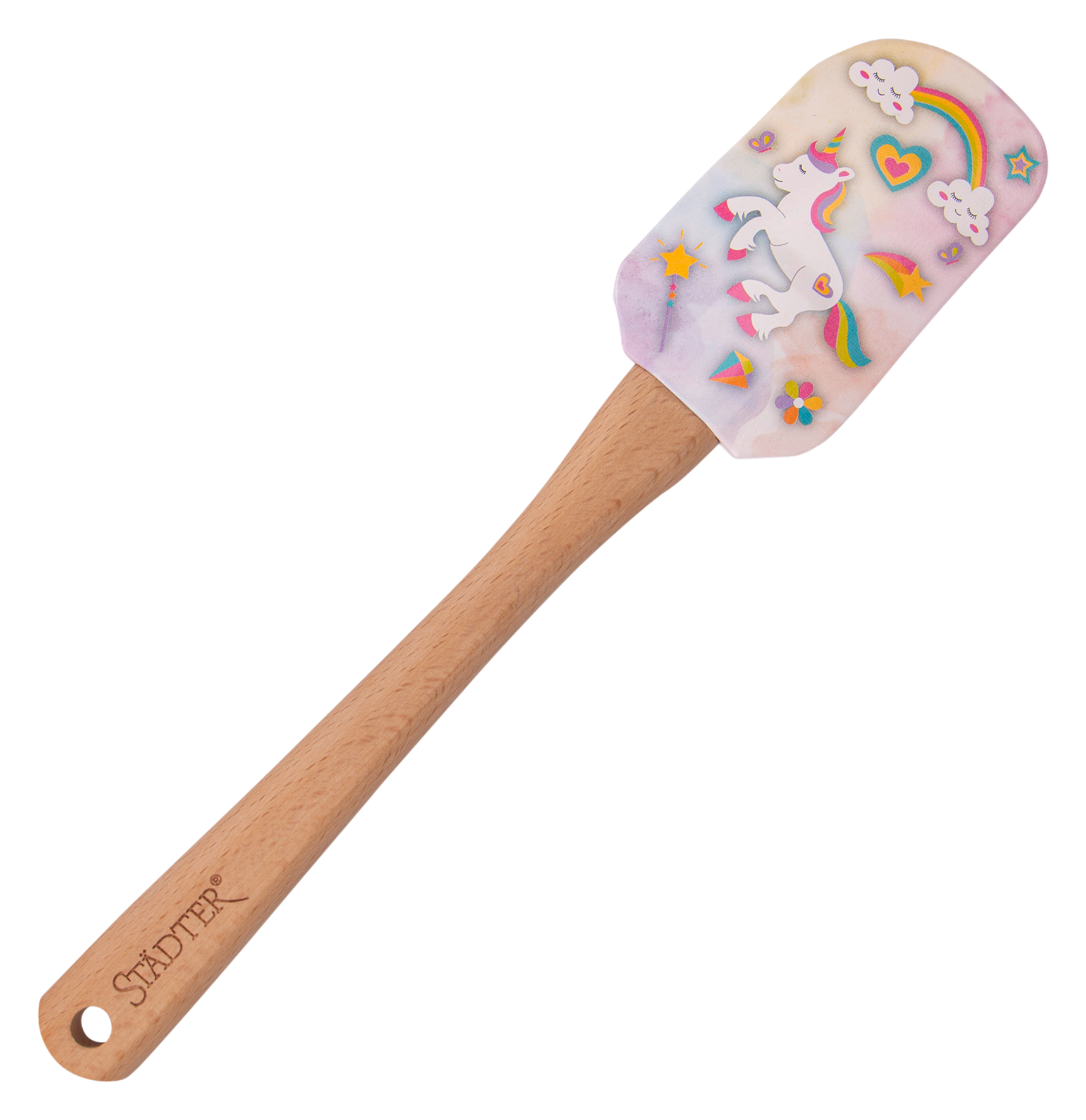 Teigschaber Einhorn 25 cm Teigschaber Einhorn 25 cm