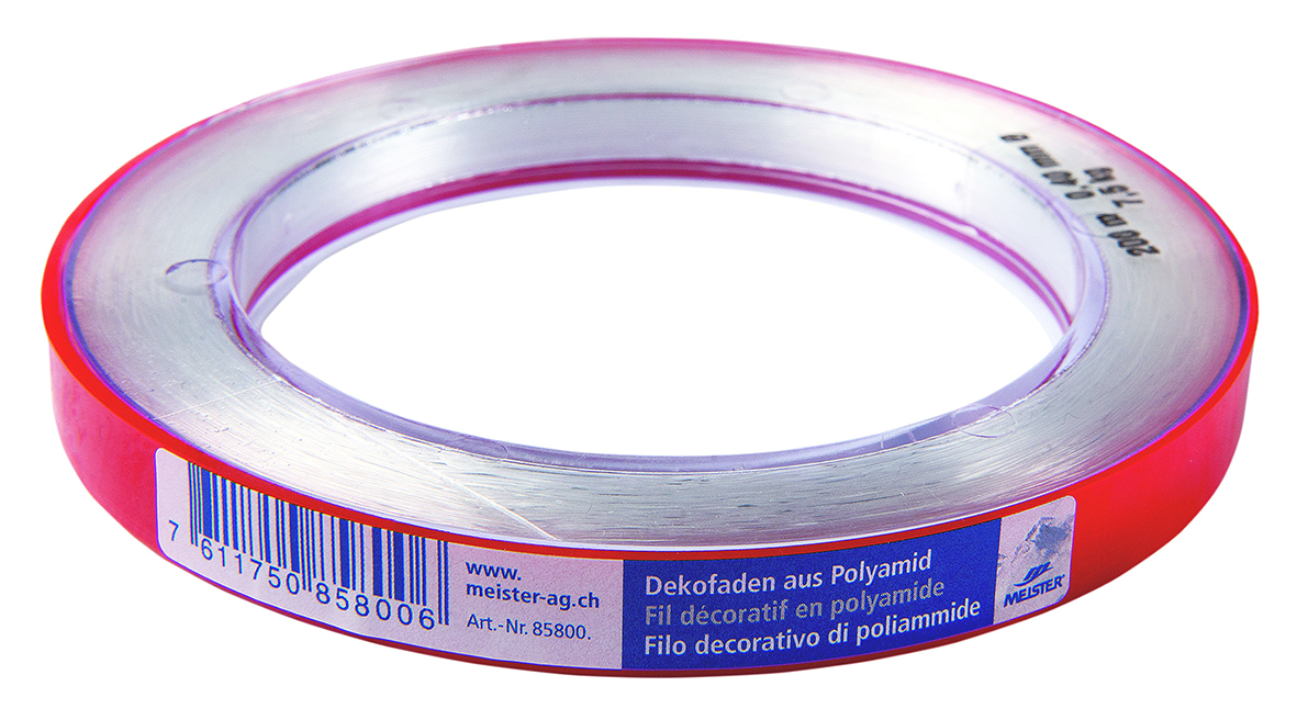 Dekorationsfaden 0.4mm 200m