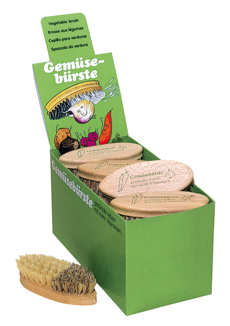Gemüsebürste Fibre Union 20St