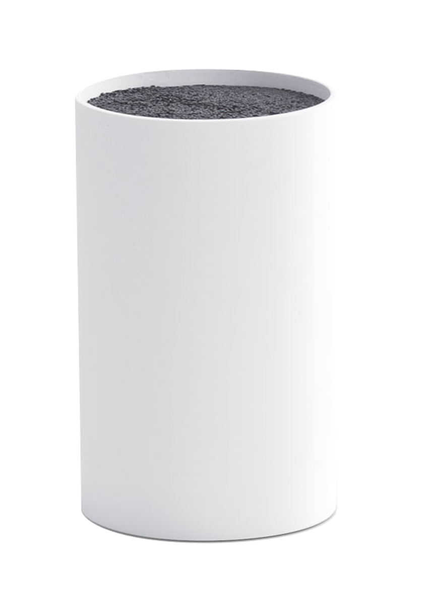 Messerblock weiss leer 18cm