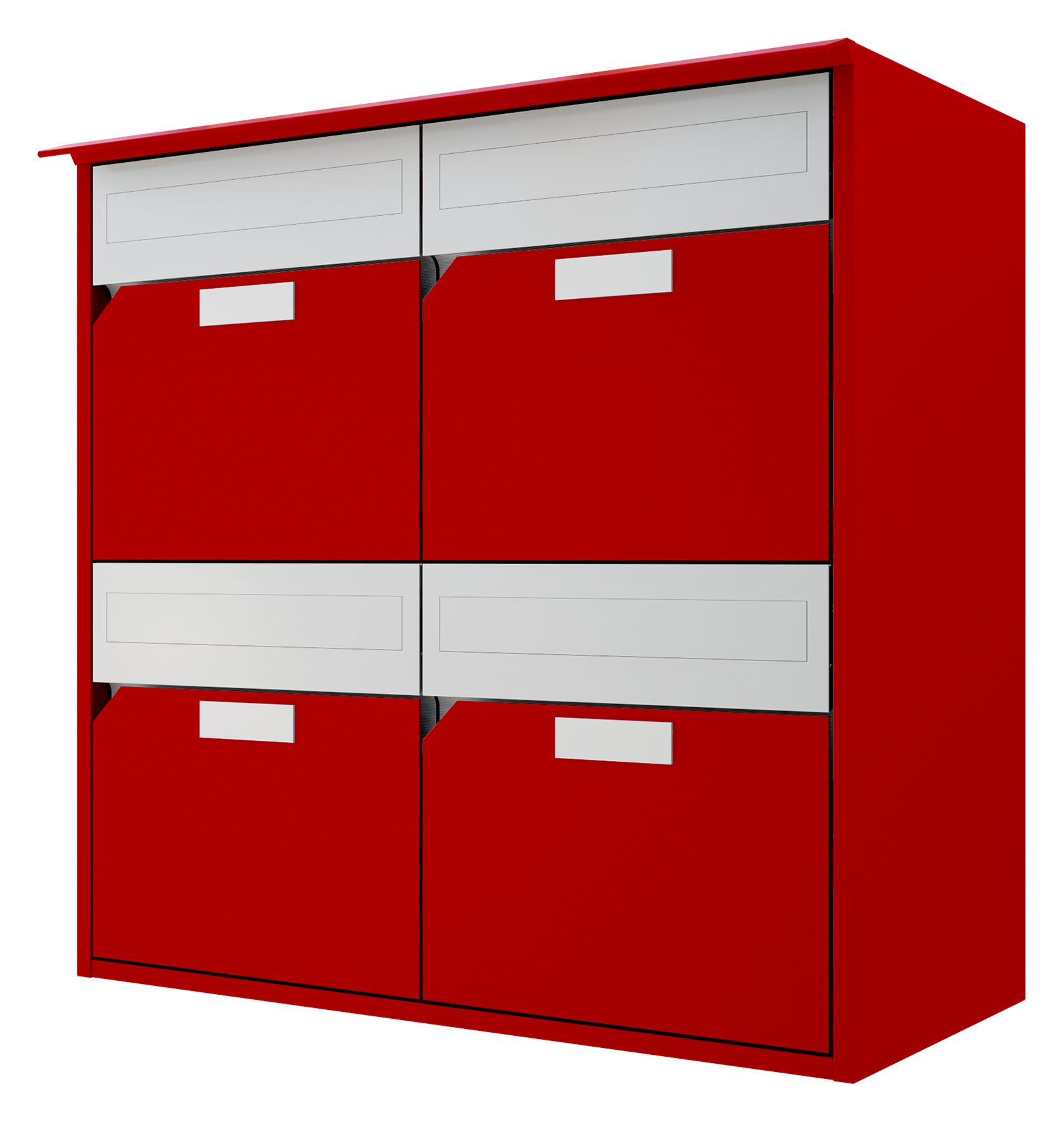 Briefkasten Alu 300 2X2,RR,FF Briefkasten Alu 300 2X2,RR,FF