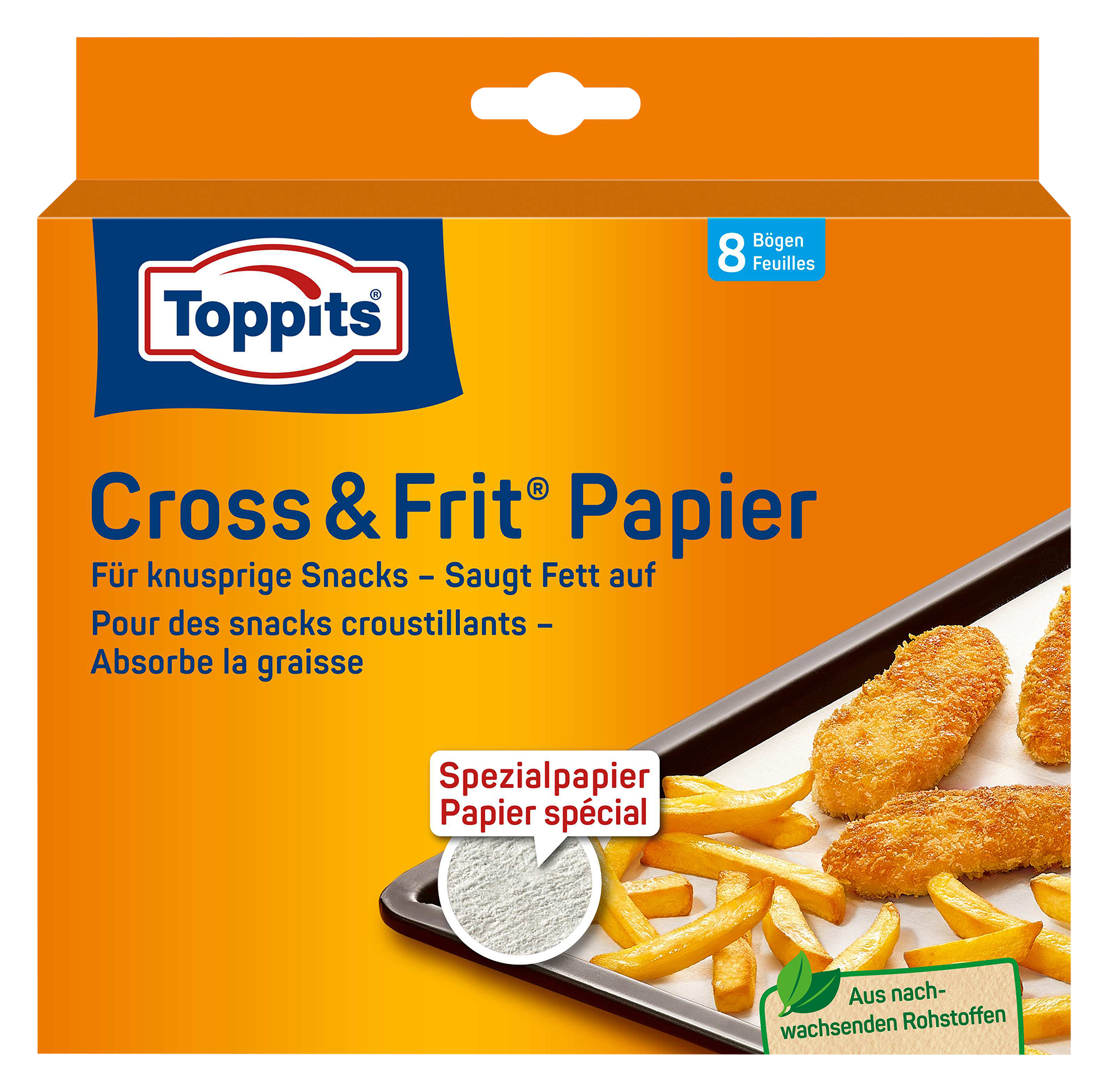 Cross&Frit Papier 8St 37x30cm