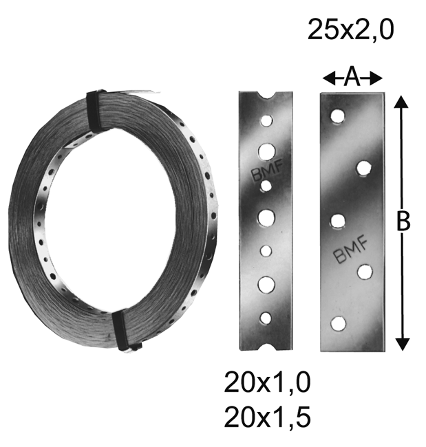 Lochband BAN 20x1.0 25 m