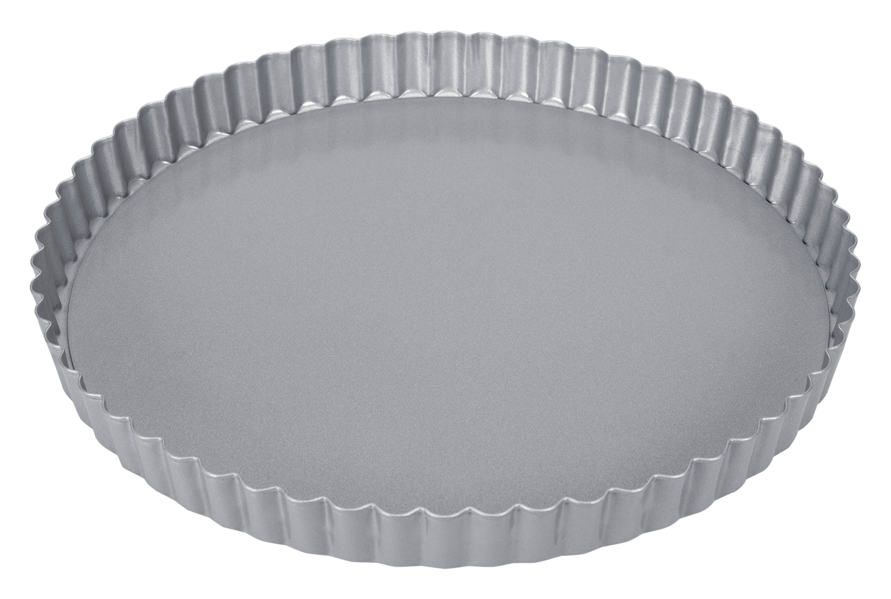 Tarteform ø 24x2.2 cm silber