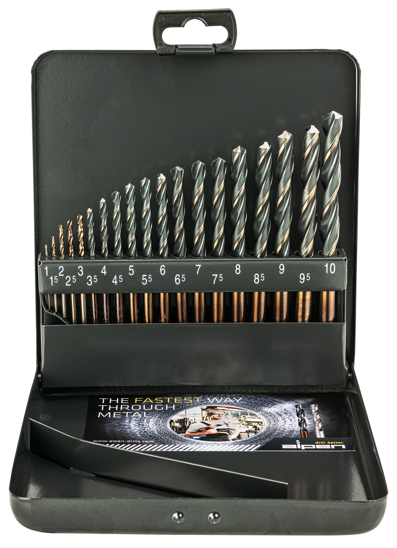 Bohrerkassette Master 19tlg.