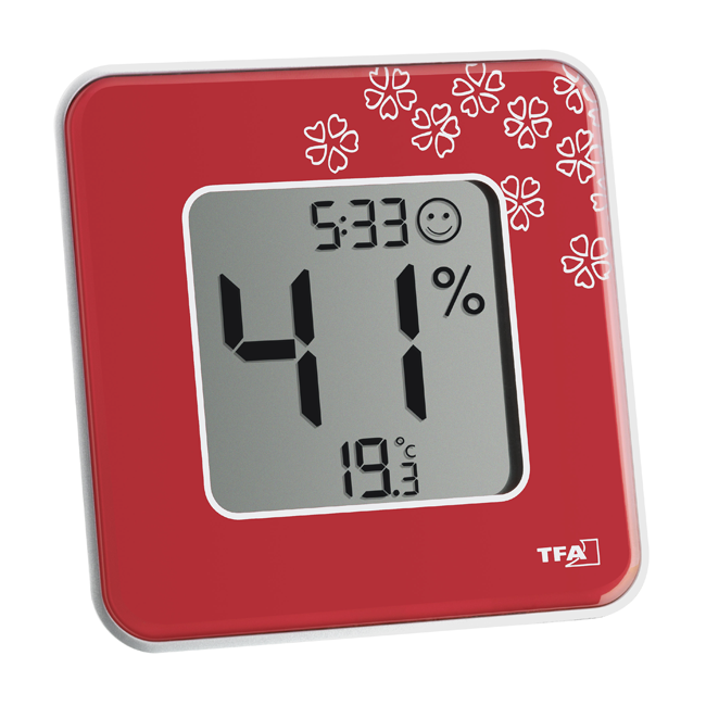 Thermo-Hygrom.digit.rot 10.5cm