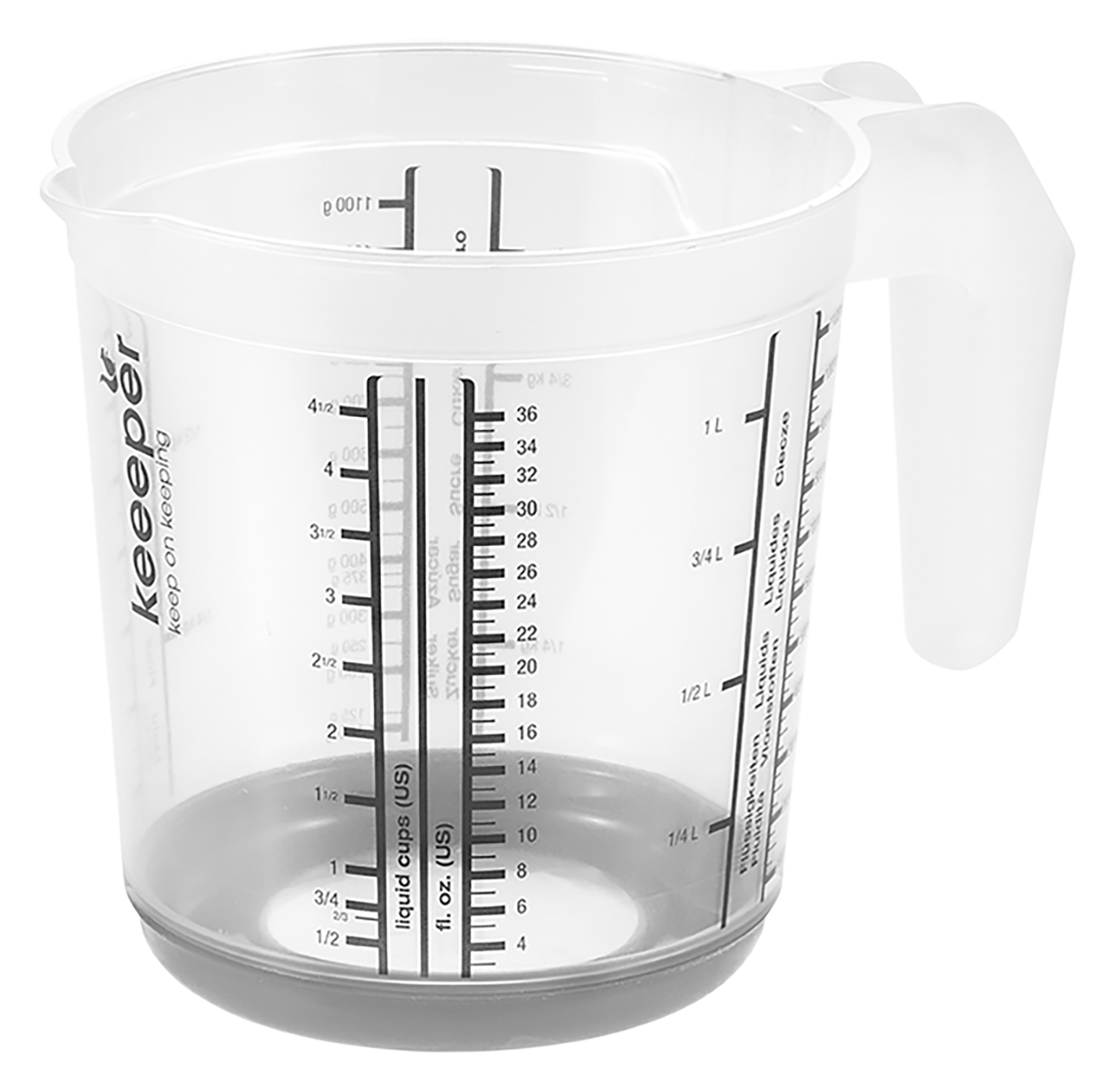 Messbecher mit Skala 1.0l