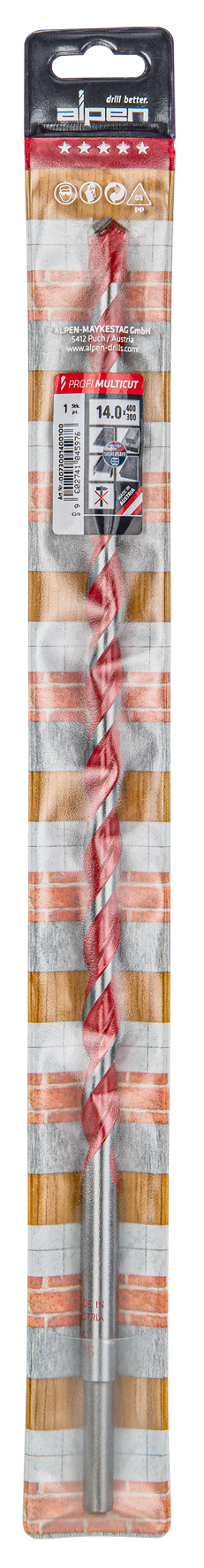 Bohrer Profi Multicut 14.0x400