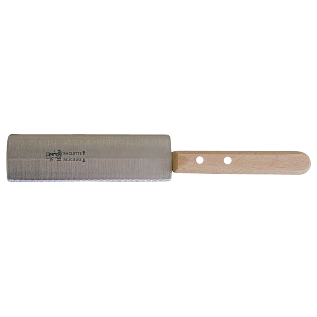 Raclette Messer Inox Holz