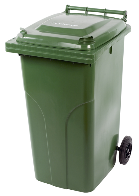 Abfallbehälter 240 l grün
