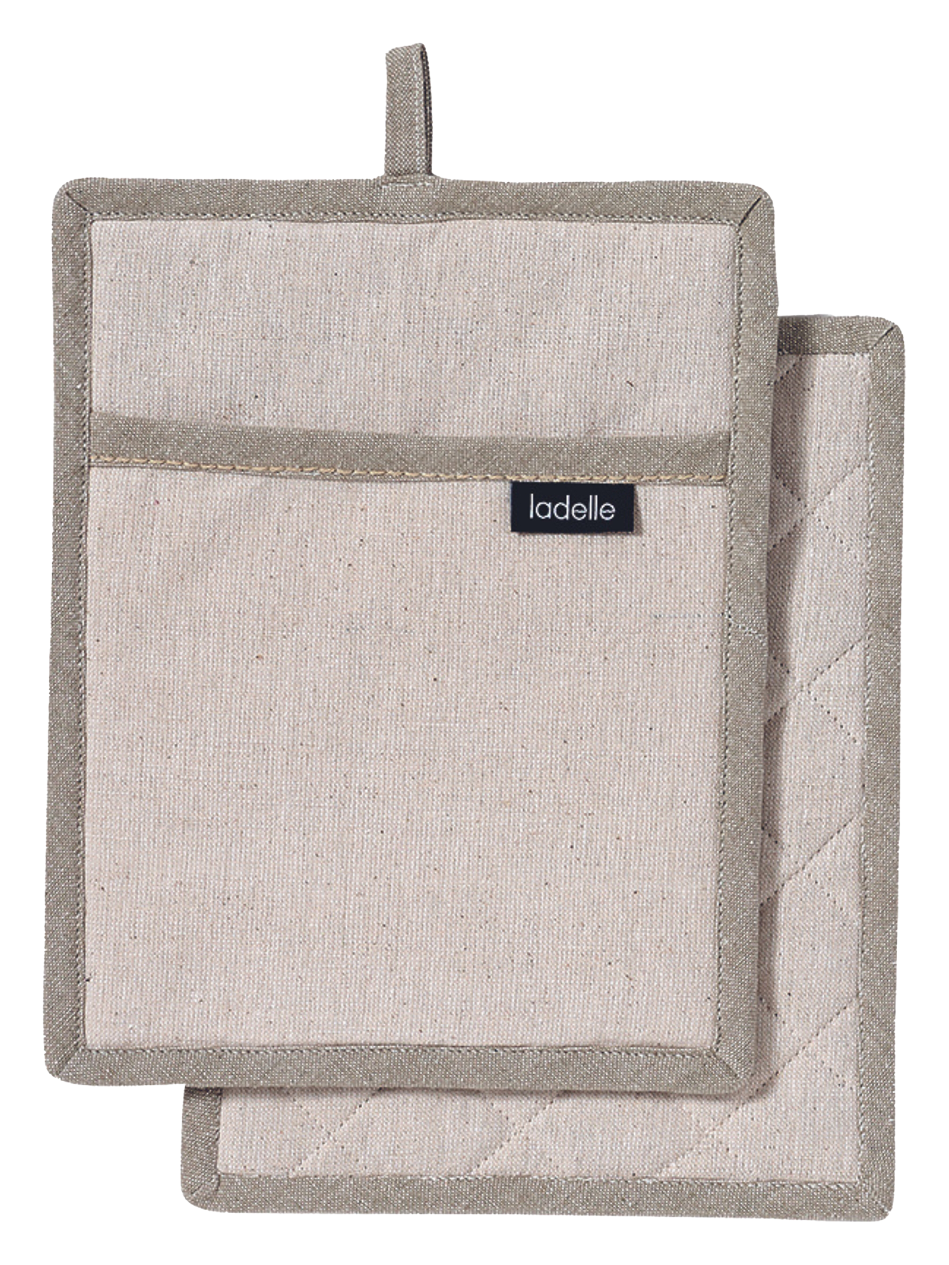 Topflappen natural 19x24 2Stk. Topflappen natural 19x24 2Stk.