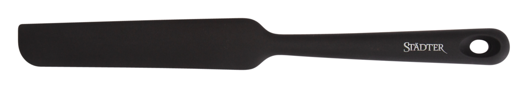 Teigschaber 24.5 cm schwarz