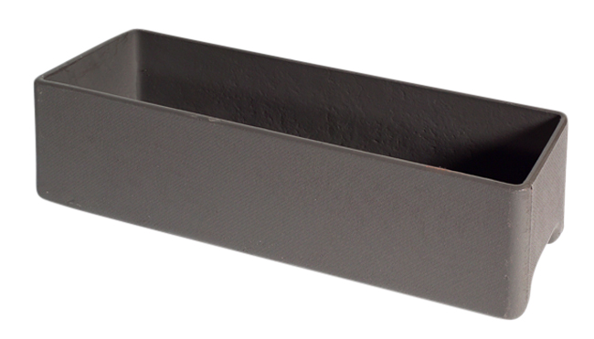 Balconia anthrazit 60x17x17 cm