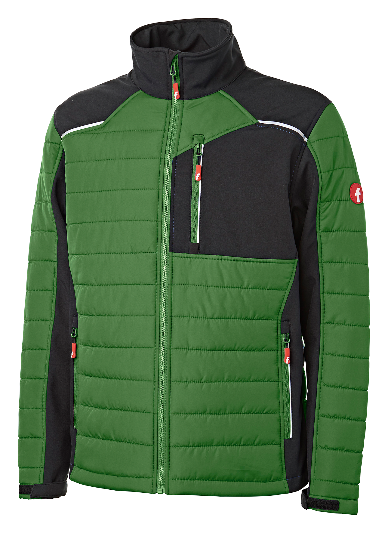 Hybrid-Steppjacke gn/sw 2XL