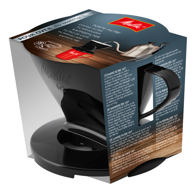Kaffeefilter 1x2 schwarz