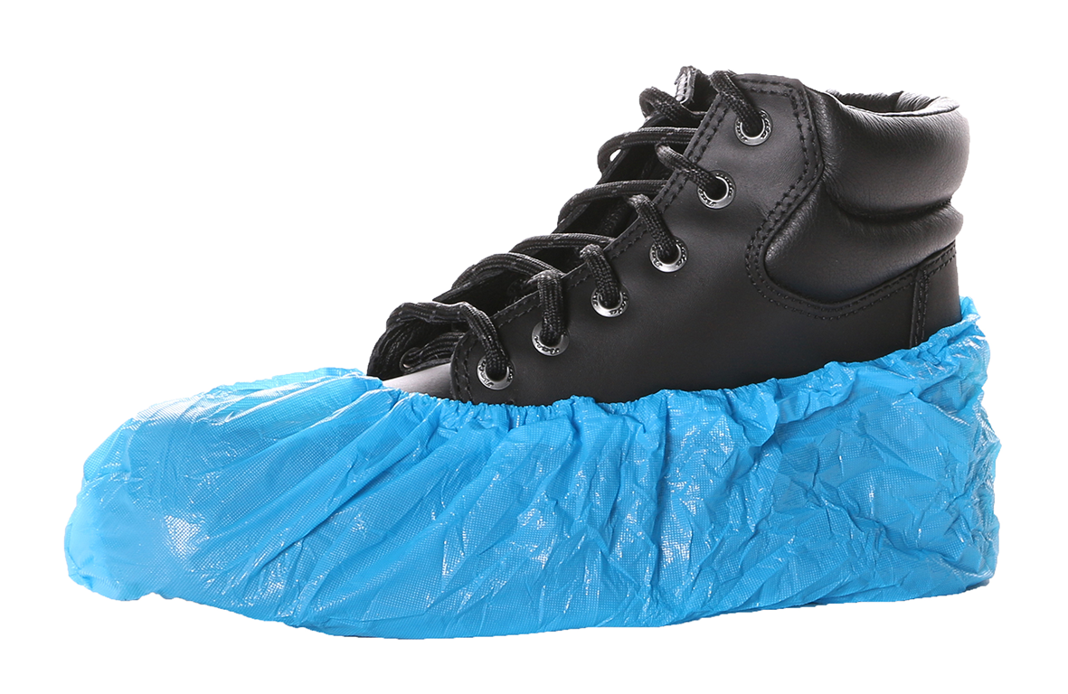 Einwegüberschuh blau 100 Stück