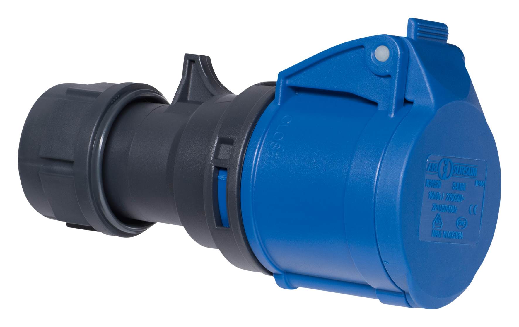 Kupplung CEE 16/3 IP44 230V 6h