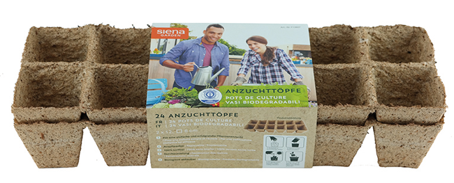 Anzuchttopf 6x6 cm 24 Stück