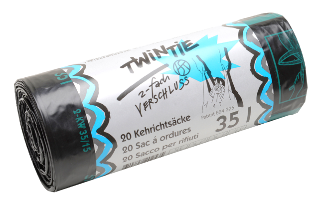 TwinTie OKS m/Schlaufe 35l 20x