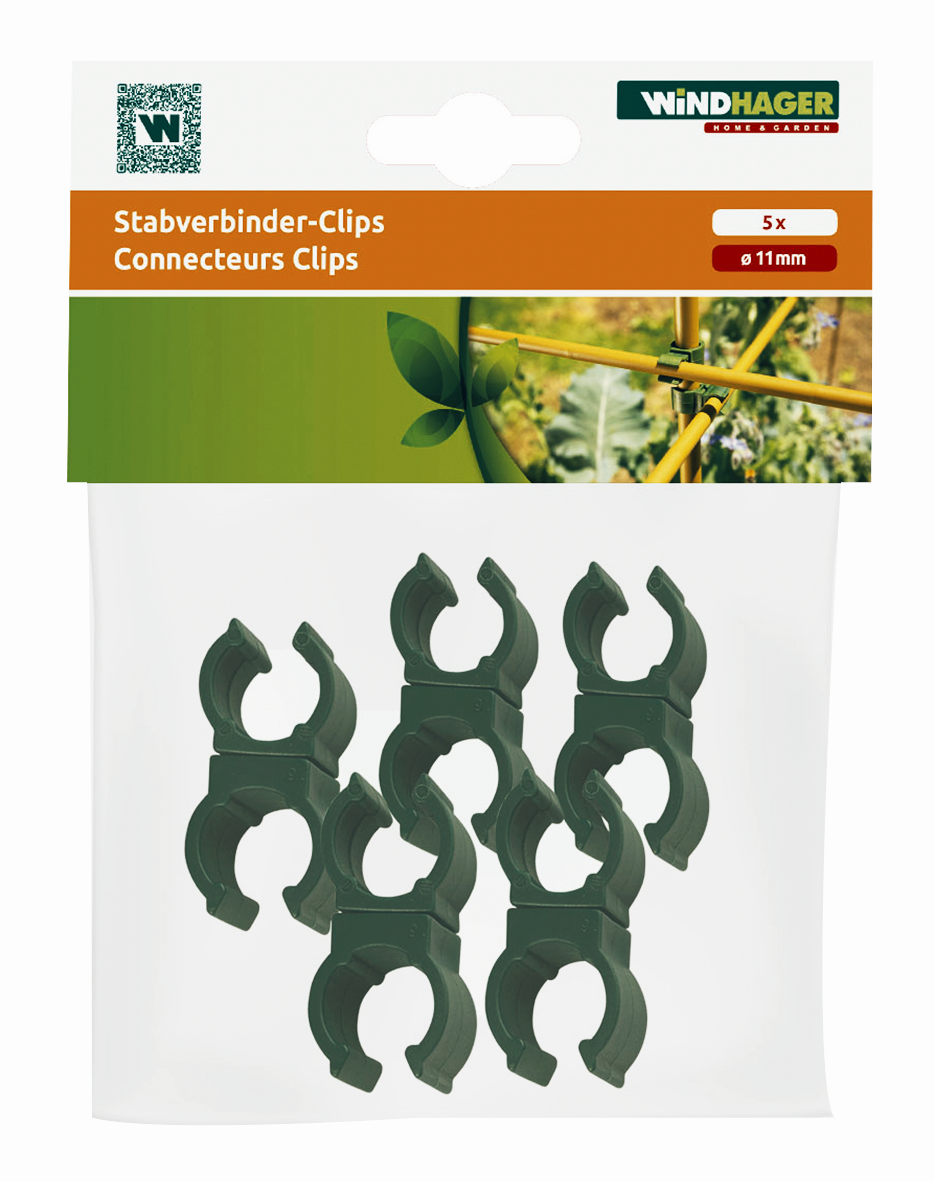 Stabverbinder-Clip 11mm